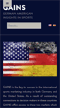 Mobile Screenshot of gains-sports.com